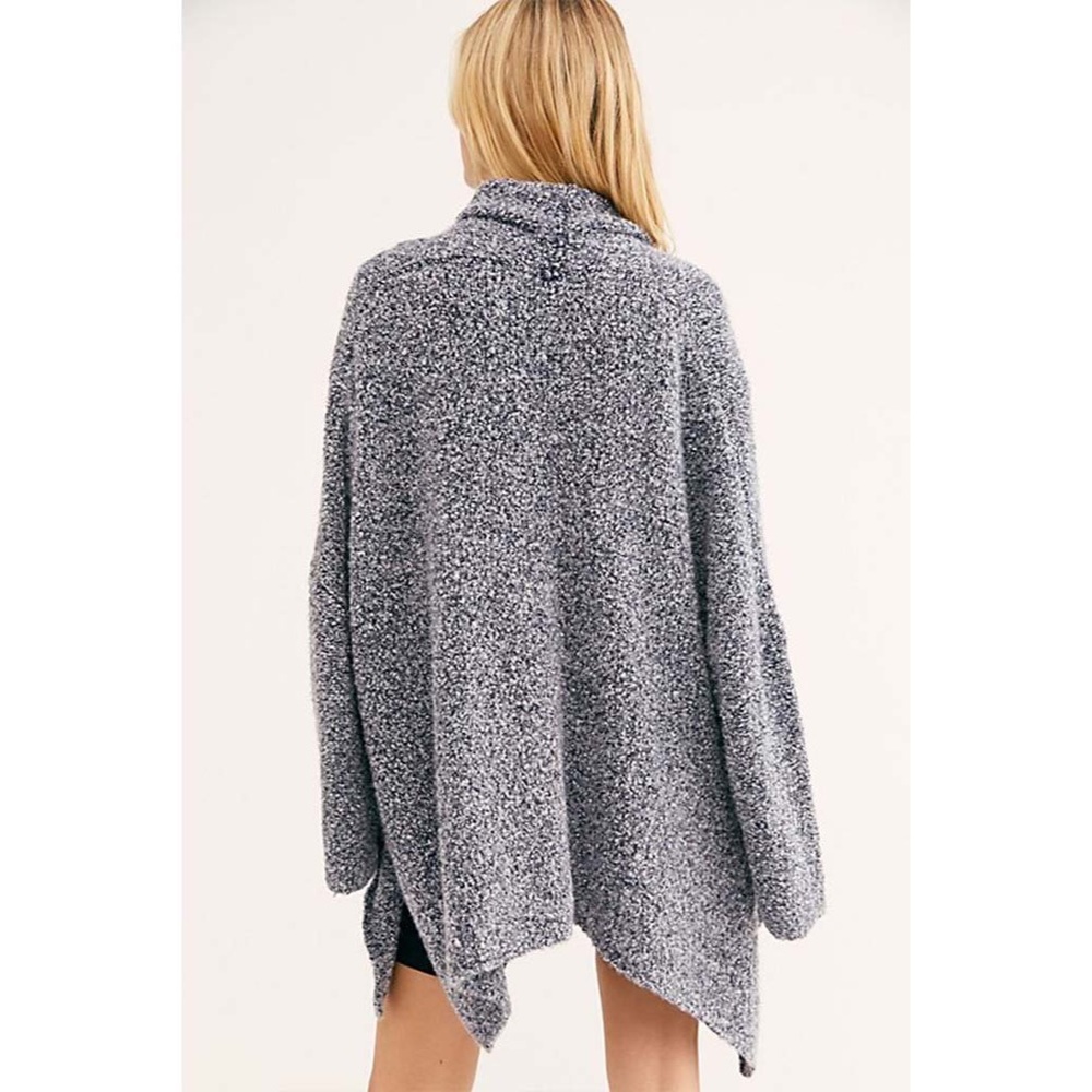 Free People BFF Cardigan Navy Combo NWT XS - Picture 3 of 10